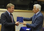 In October 2010 I was named winner of the Internet category in the EP Journalism Awards by European Parliament President Jerzy Buzek at a ceremony in Brussels, and awarded a prize of €5,000